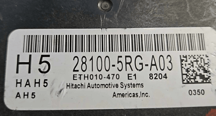 28100-5RG-A03 Honda CR-V CRV 2017-2018 tcm transmission computer - Swan Auto