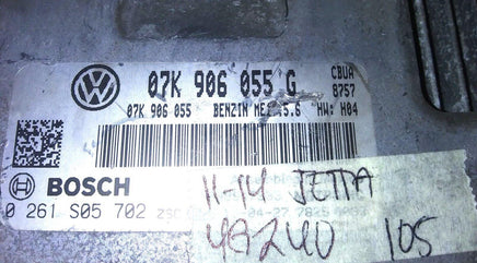 07K 906 055 G ecm ecu computer 2011-2014 VW Jetta - Swan Auto