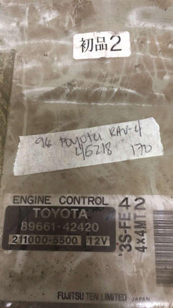 89661-42420 ecu ecm computer 1998 Toyota Rav4 Rav-4 - Swan Auto