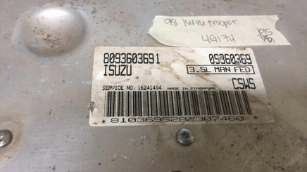 8093603691 Isuzu Trooper ecm ecu computer 1998 - Swan Auto