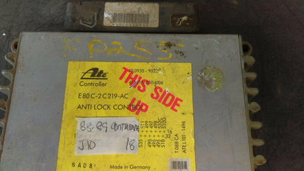 1988-1989 Lincoln Continental abs anti-lock brake control module E80C-2C219-AC.