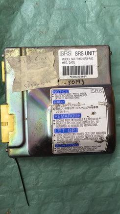 1992-1993 Honda Civic air bag module 77960-SR3-A82.