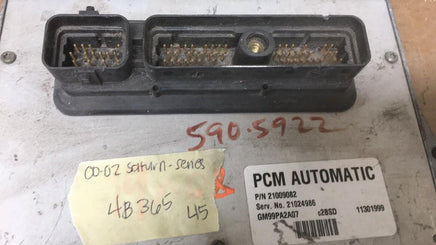 21009082 Saturn S-Series 2000-2002 pcm ecu ecm computer - Swan Auto