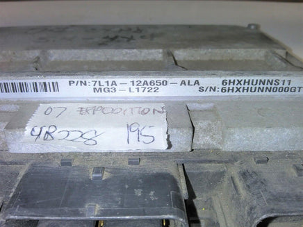7L1A-12A650-ALA ecm ecu computer 2007 Ford Expedition **tested** - Swan Auto