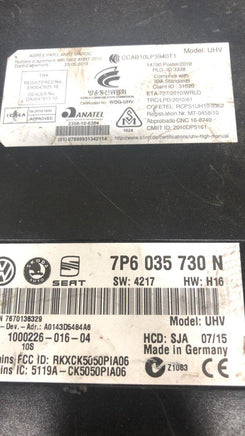 7P6 035 730 N VW Passat Bluetooth 2014-2018 control module computer - Swan Auto
