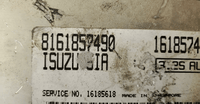 8161857490 Isuzu Rodeo or Amigo 1993 ecm ecu computer - Swan Auto