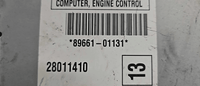 89661-01131 ecu ecm computer 2005 Toyota Matrix - Swan Auto