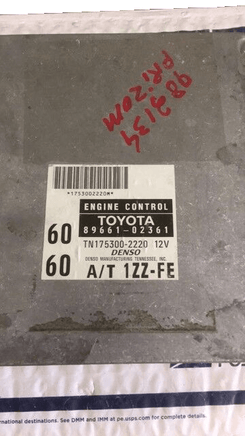 89661-02361 Toyota Corolla 1998-2000 ecm ecu computer - Swan Auto