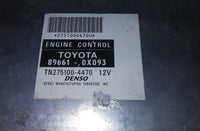 89661-0X093 ecu ecm computer 2002 Toyota Solara - Swan Auto