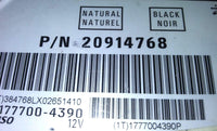 20914768 temperature control module 2008-2009 Cadillac CTS - Swan Auto
