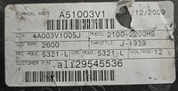 2100-2200HS TCM transmission computer 2009-2011 International Durastar - Swan Auto
