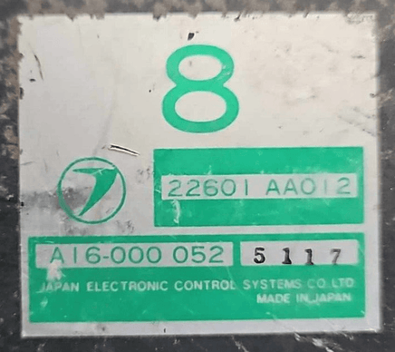22601 AA012 Subaru 1985-1987 ecu ecm computer - Swan Auto