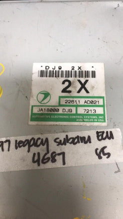 22611 AD021 Subaru Legacy ecm computer 1997 - Swan Auto