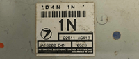 22611 AG41B Subaru Legacy 2001 ecu ecm computer - Swan Auto