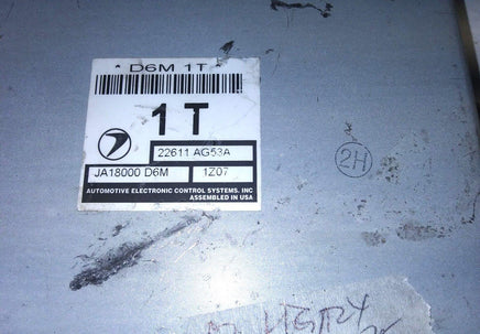 22611 AG53A ecu ecm computer 2002 Subaru Legacy - Swan Auto