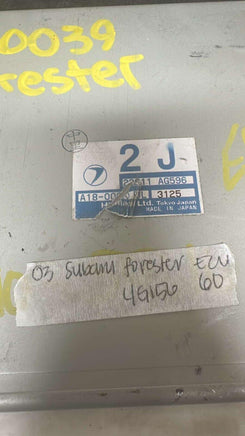 22611 AG596 Subaru Forester 2003 Engine Control Module - Swan Auto