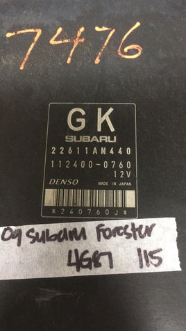 22611AN440 Subaru Legacy ecu ecm computer 2009 - Swan Auto