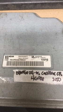24230292 Cadillac CTS or SRX 2004-2005 tcm transmission computer - Swan Auto