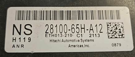 28100-65H-A12 Honda Civic 2022-2023 tcm transmission computer - Swan Auto