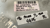 28100-P1R-A04 ecm ecu computer 1996 Acura TL - Swan Auto