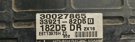 33921-82D50 Chevy Tracker or Suzuki Vitara 2003 ecm ecu computer - Swan Auto