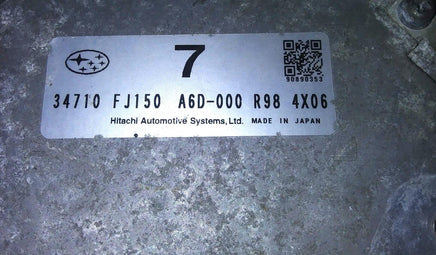 34710 FJ150 power steering module 2014-2016 Subaru Impreza - Swan Auto