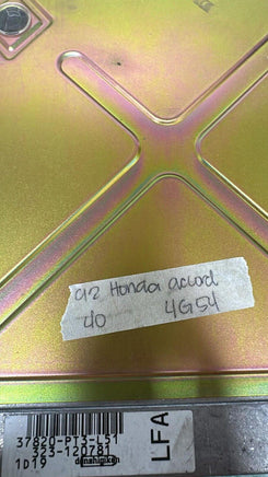 37820-PT3-L51 ecm ecu computer 1992 Honda Accord - Swan Auto