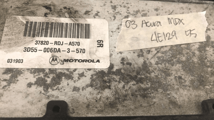 37820-RDJ-A570 Acura MDX 2003 ecm ecu computer - Swan Auto