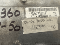 37820-RNA-C55 Honda Civic 2006-2008 ecm ecu computer - Swan Auto