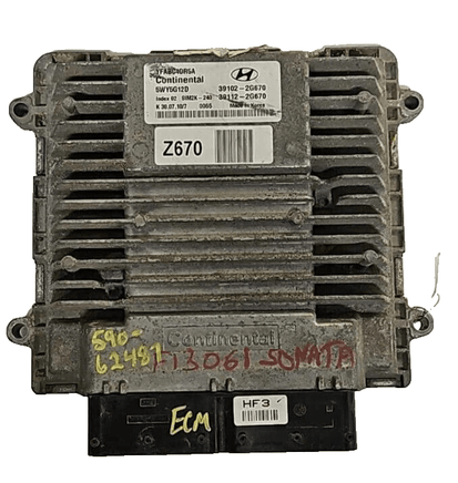 39102-2G670 ecm ecu computer 2011-2014 Hyundai Sonata - Swan Auto
