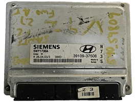 39109-37508 Hyunda Santa Fe 2003 ecm ecu computer - Swan Auto