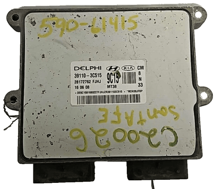39110-3C515 Hyundai Santa Fe 2008-2009 ecm ecu computer - Swan Auto