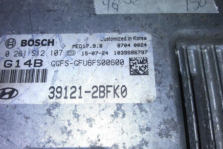 39121-2BFK0 ecm ecu computer 2016-2017 Hyundai Veloster - Swan Auto