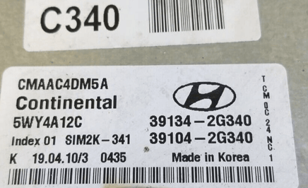 39134-2G340 Hyundai Santa Fe 2010-2012 ecm ecu computer - Swan Auto