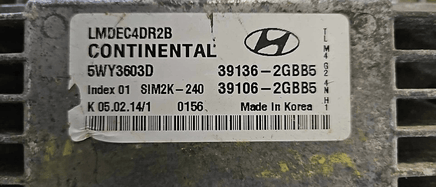 39136-2GBB5 ecu ecm computer 2014 Hyundai Tucson - Swan Auto