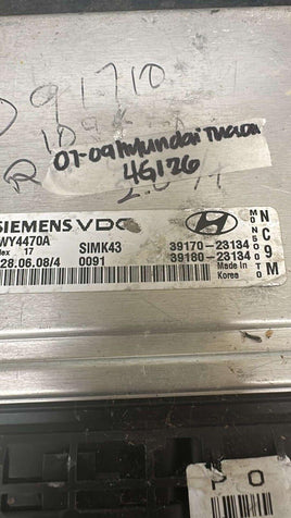 39170-23134 Hyundai Tucson 2007-2009 ecu ecm computer - Swan Auto