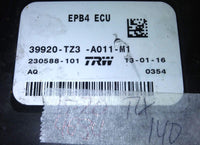 39920-TZ3-A011-M1 parking brake control module 2015-2020 Acura TLX - Swan Auto