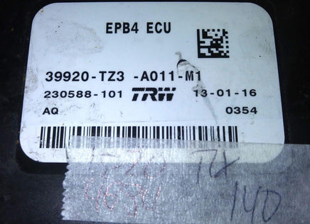 39920-TZ3-A011-M1 parking brake control module 2015-2020 Acura TLX - Swan Auto