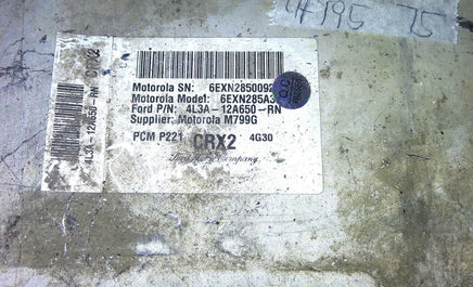 4L3A-12A650-RN ecm ecu computer 2004 Ford F150 F-150 **tested - Swan Auto