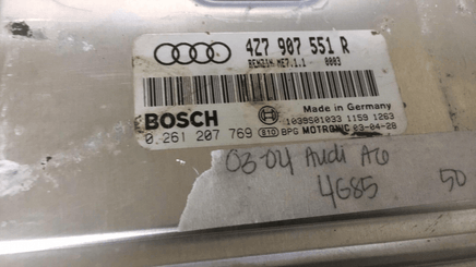 4Z7 907 551 R Audi A6 2003-2004 ecm ecu computer - Swan Auto