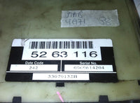 52 63 116 Saab D.I.C.E Control Module - Swan Auto