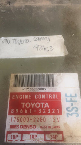 89661-32321 ecu ecm computer 1988-1990 Toyota Camry or Celica