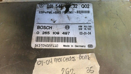 0 265 109 497 Mercedes-Benz S500 abs module 2001-2004