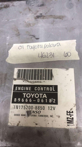 89666-06182 Toyota Solara 2001 ecm ecu computer - Swan Auto
