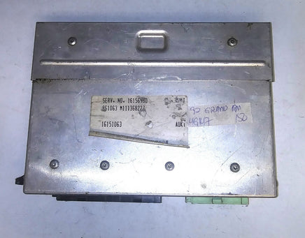 16151063 ecm ecu computer 1992 Pontiac Grand Am