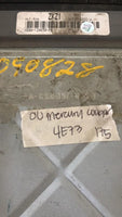 2000 Mercury Cougar ecm ecu computer XS8A-12A650-PB **TESTED**