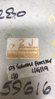 22611 AG592 Subaru Forester ecu ecm computer 2003