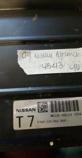 2004 Nissan Altima ecm ecu computer MEC35-060
