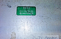0 280 000 105 ecm ecu computer 1975-1979 VW Beetle