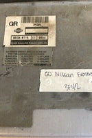 MECM-W715 Nissan Frontier 2000 ecu ecm computer